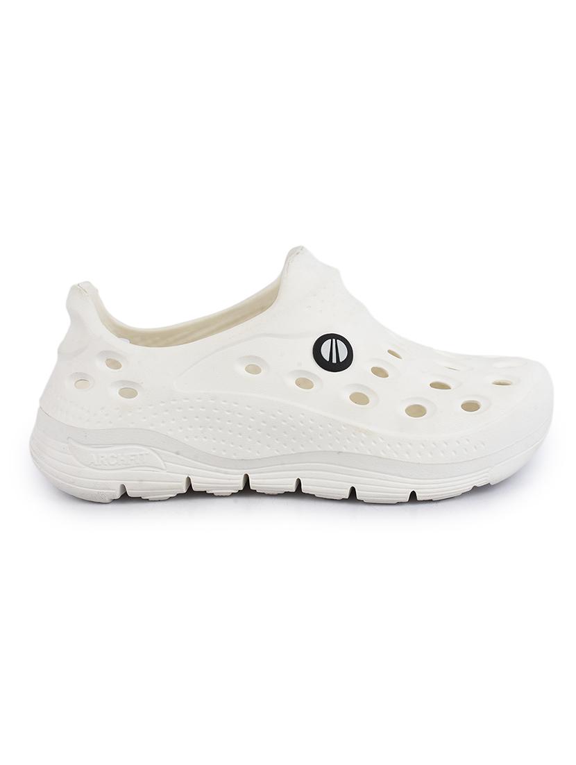 white eva clogs - 21136663 - Standard Image - 1