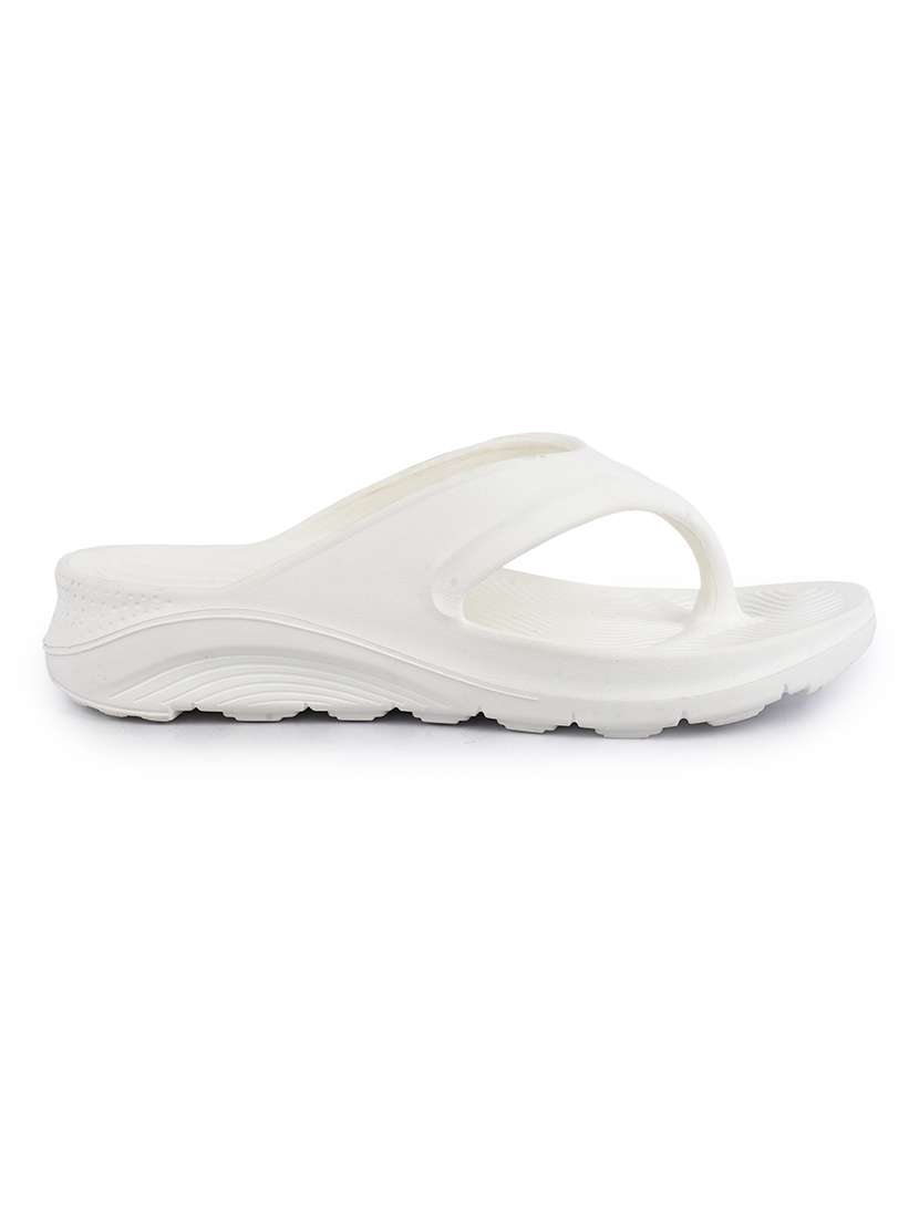 white eva slip on slippers - 21136699 -  Standard Image - 1