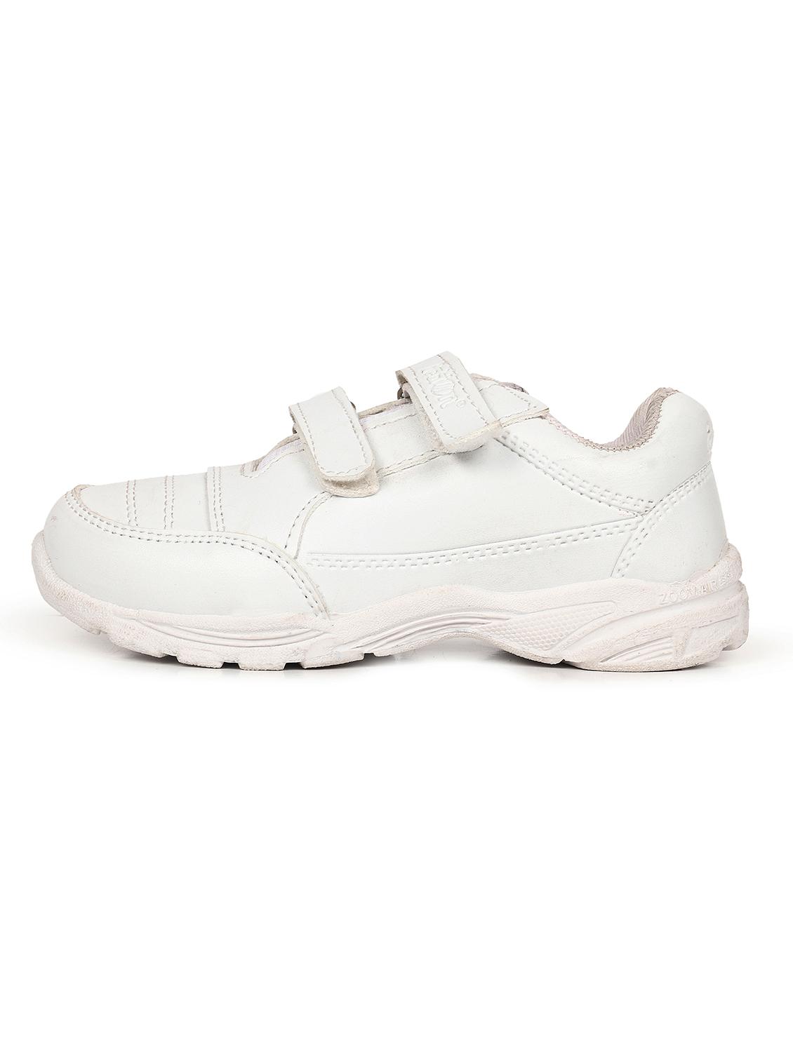 boys white solid shoes - 21136703 - Standard Image - 1