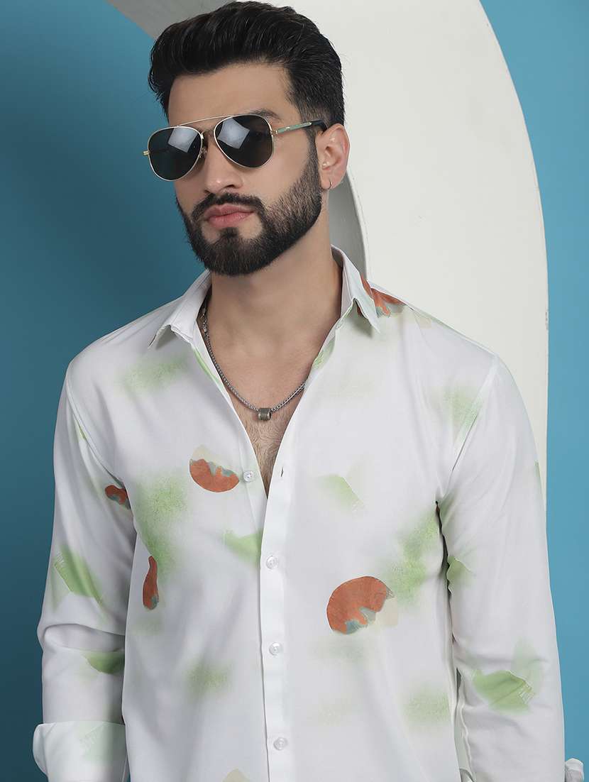men printed casual shirt - 21137867 -  Standard Image - 4