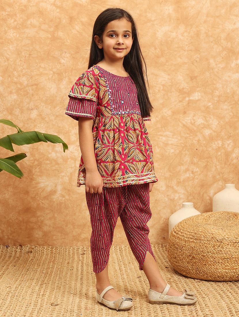 girls printed suit set - 21138280 -  Standard Image - 1