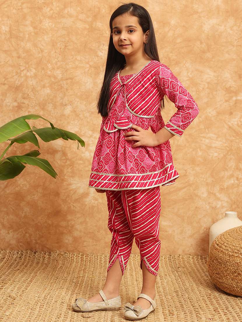 girls printed suit set - 21138292 -  Standard Image - 1