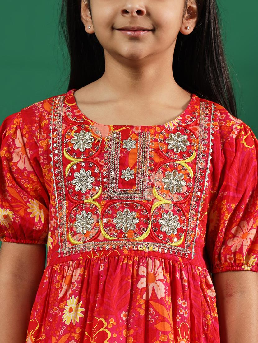 girls printed suit set - 21138298 - Standard Image - 4