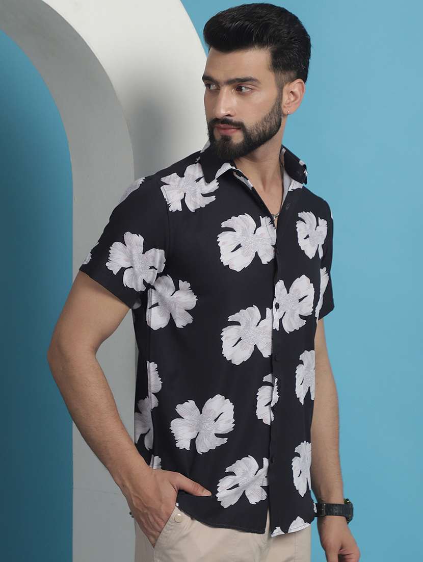 men printed casual shirt - 21139355 -  Standard Image - 1