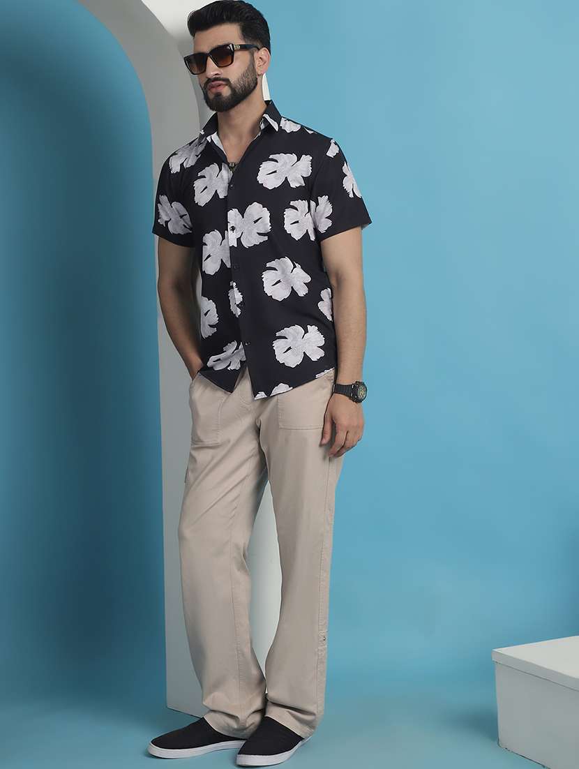 men printed casual shirt - 21139355 -  Standard Image - 4