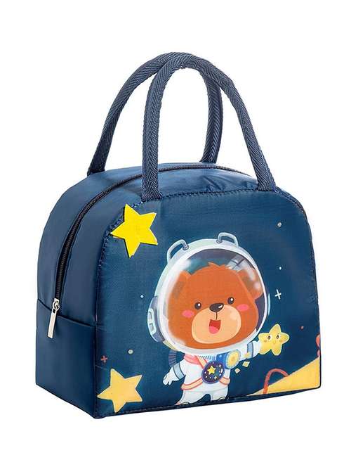 blue printed utility bag - 21140169 - Standard Image - 0