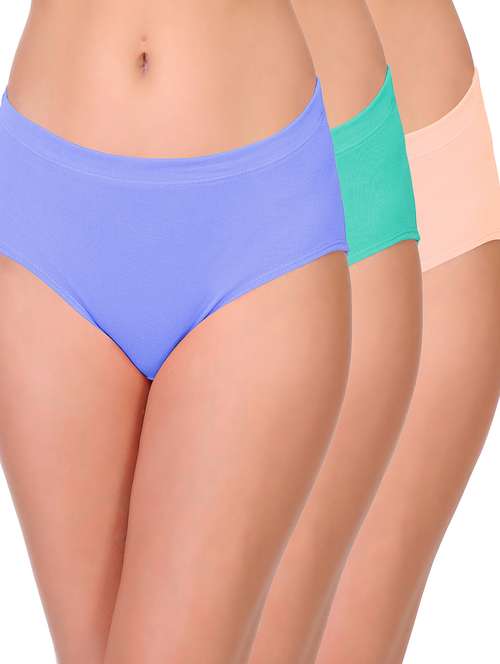 pack of 3 solid hipster panties - 21140230 - Standard Image - 0