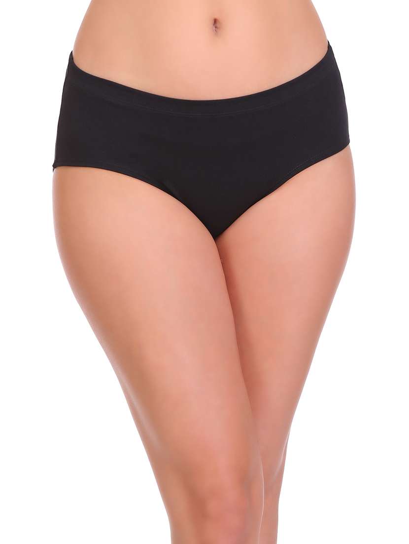 Pack Of 3 Solid Hipster Panties - 21140236 -  Standard Image - 1