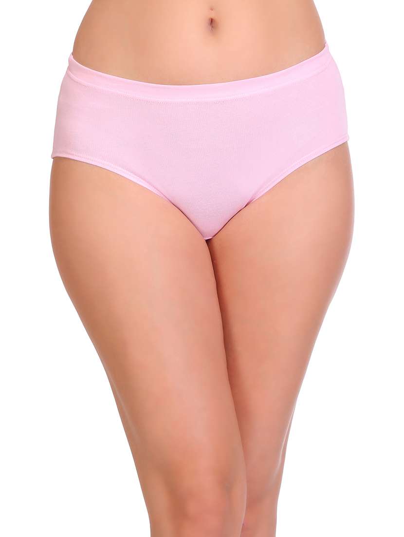 Pack Of 3 Solid Hipster Panties - 21140236 -  Standard Image - 4