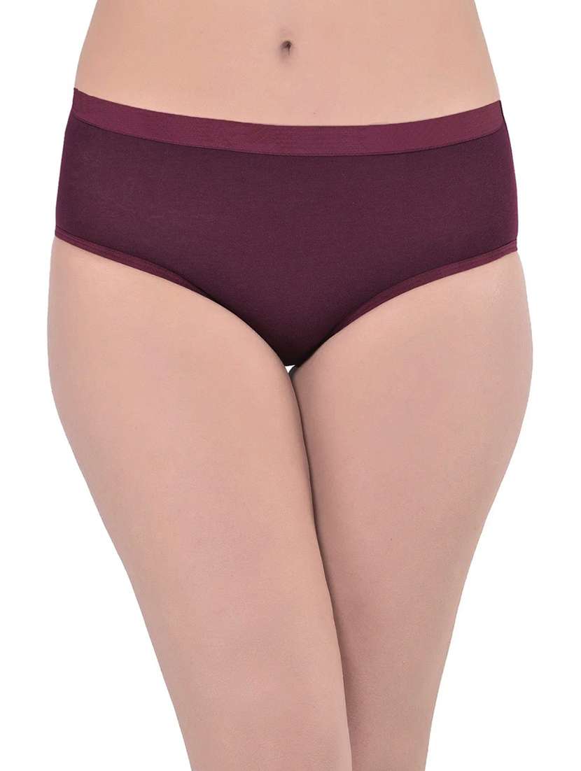 pack of 2 solid hipster panties - 21140258 -  Standard Image - 1