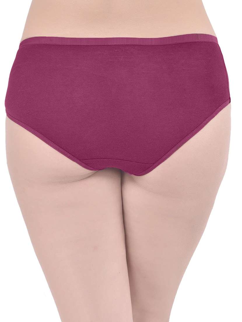 pack of 2 solid hipster panties - 21140286 -  Standard Image - 4