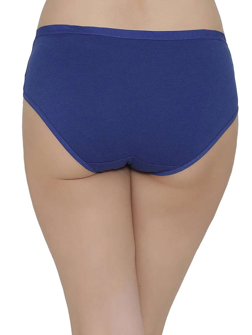 women pack of 4 solid mid rise hipster panty - 21140387 -  Standard Image - 1