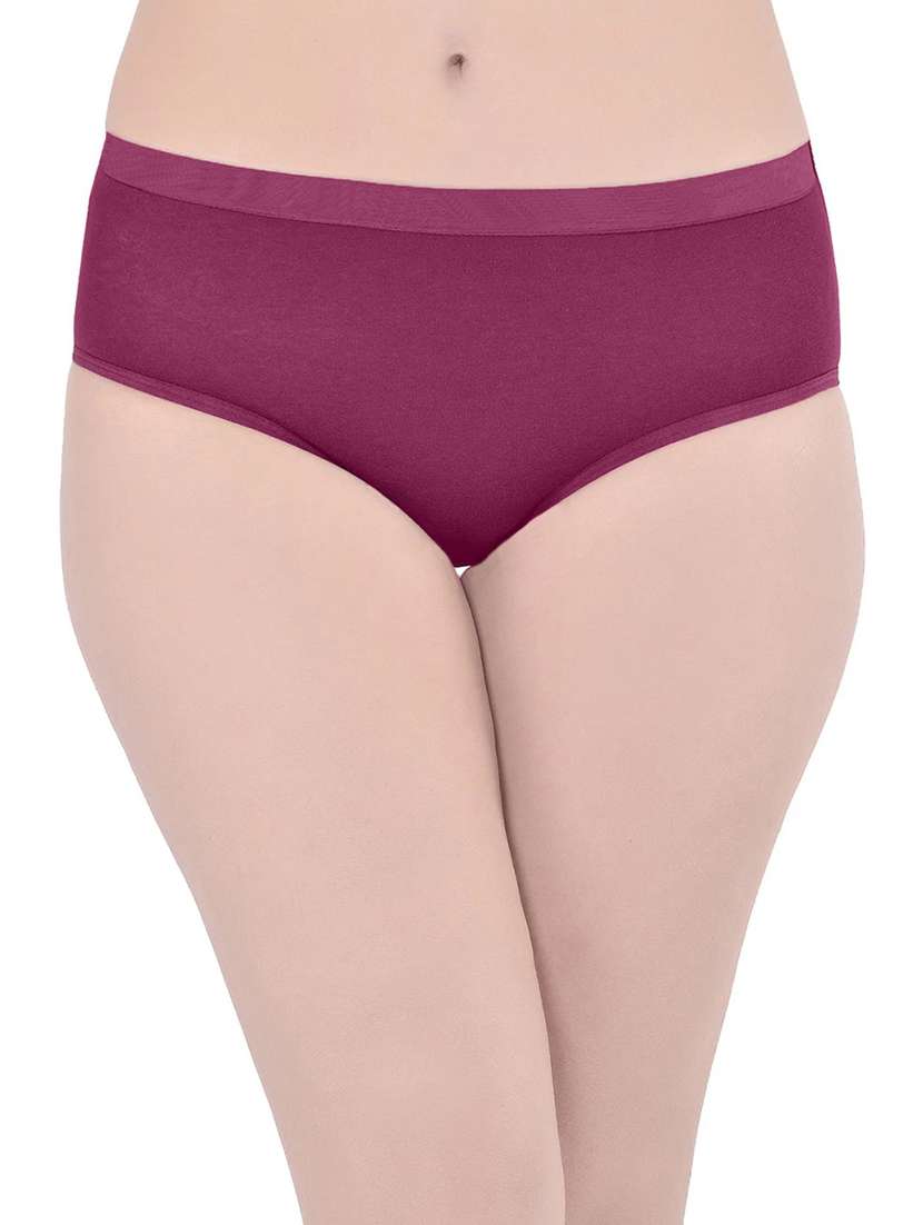 pack of 2 solid hipster panties - 21140413 -  Standard Image - 1
