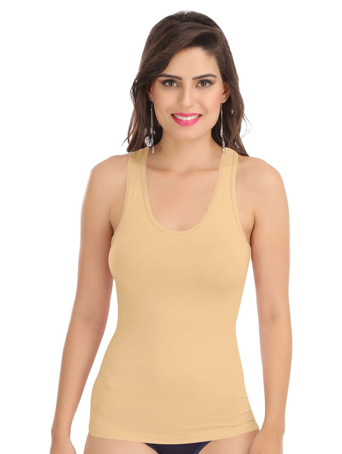 pack of 3 solid camisoles - 21140527 -  Standard Image - 1