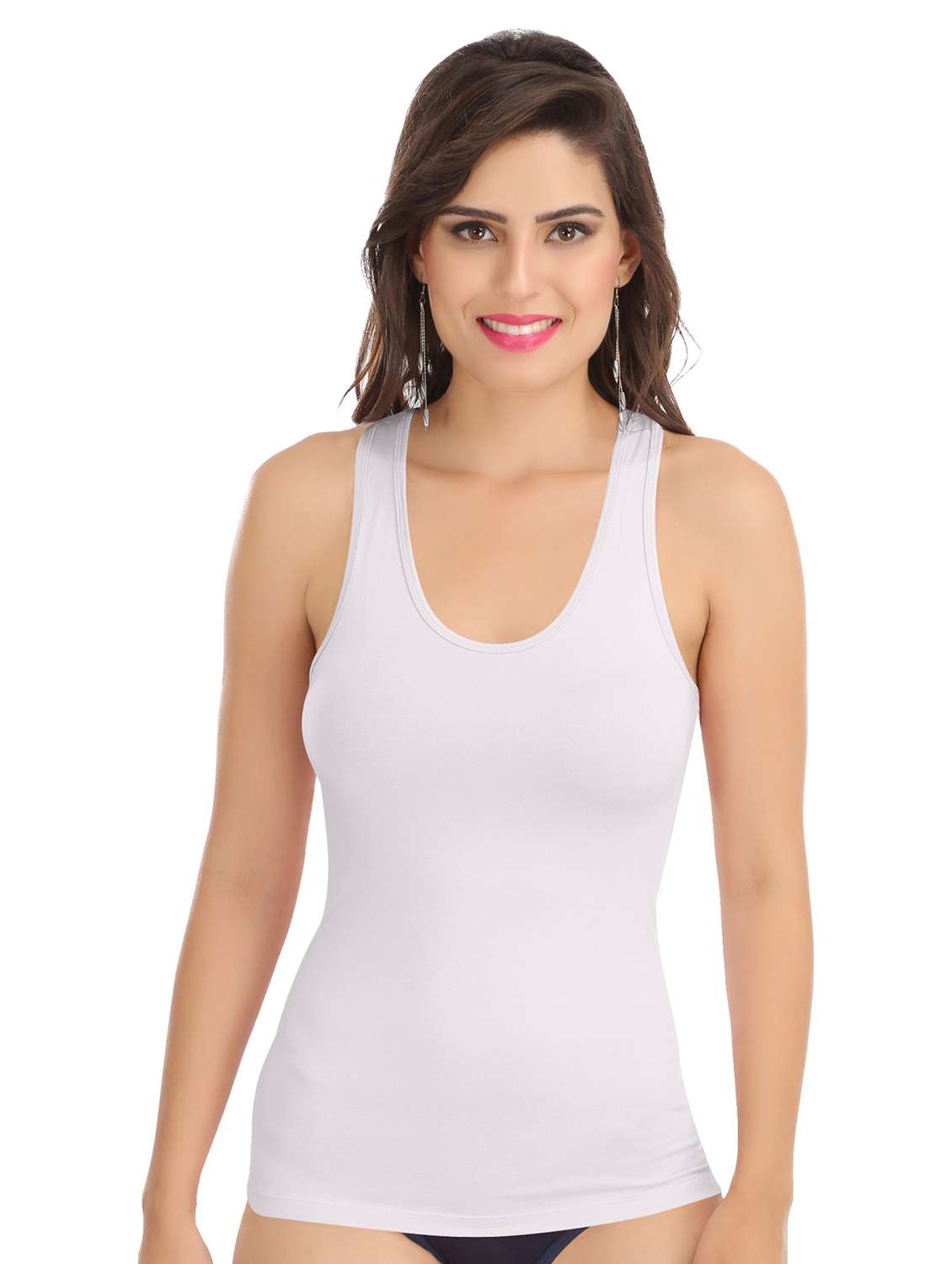 pack of 3 solid camisoles - 21140547 -  Standard Image - 1