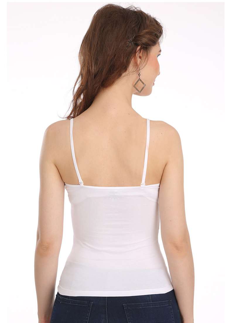 pack of 2 solid camisoles - 21140774 -  Standard Image - 4