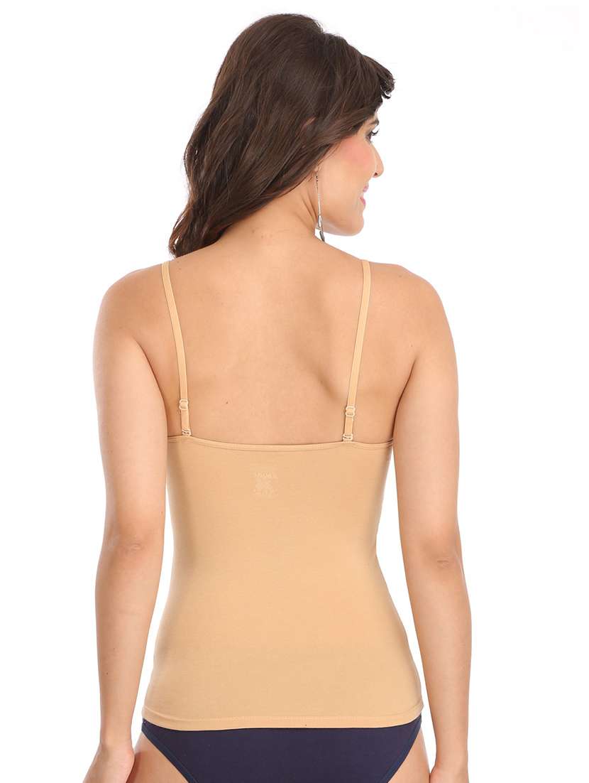 pack of 2 solid camisoles - 21140781 -  Standard Image - 4