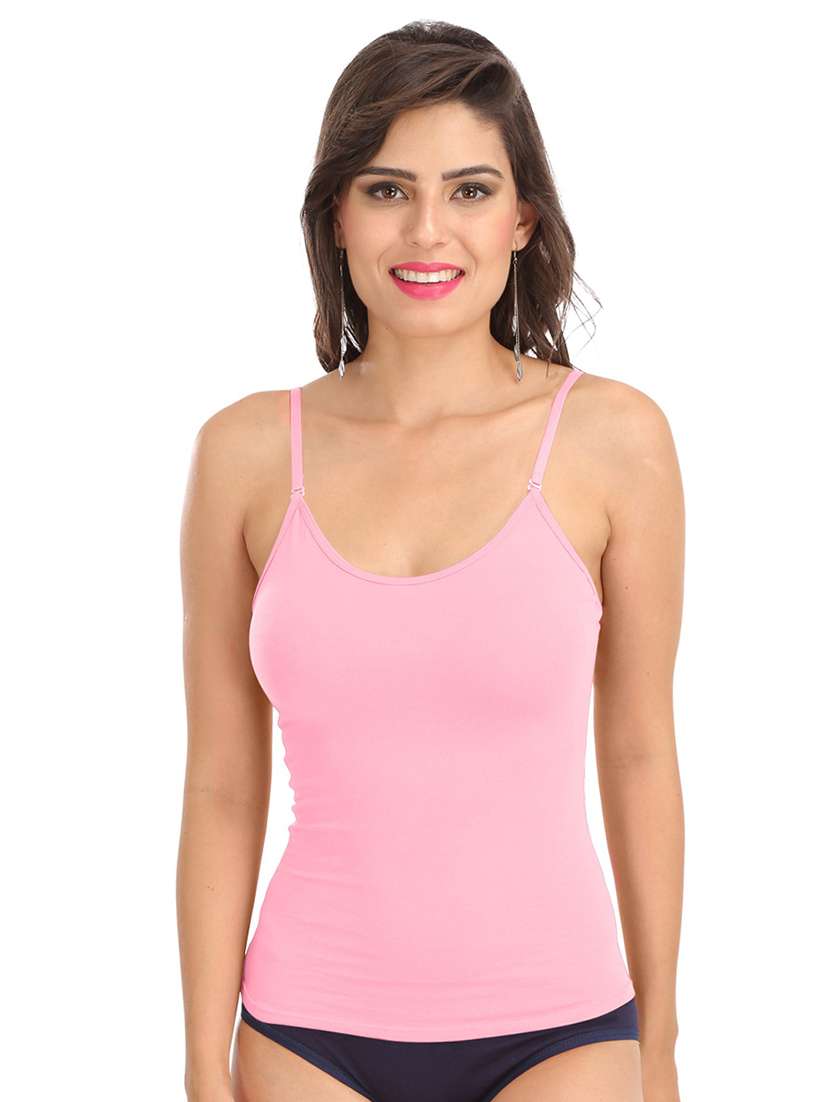 pack of 2 solid multi coloured camisole - 21140833 -  Standard Image - 1