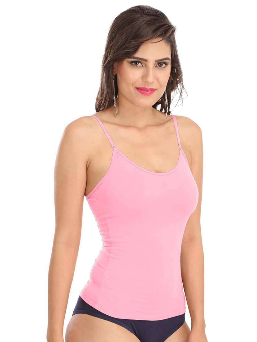 pack of 2 solid camisoles - 21140834 -  Standard Image - 4