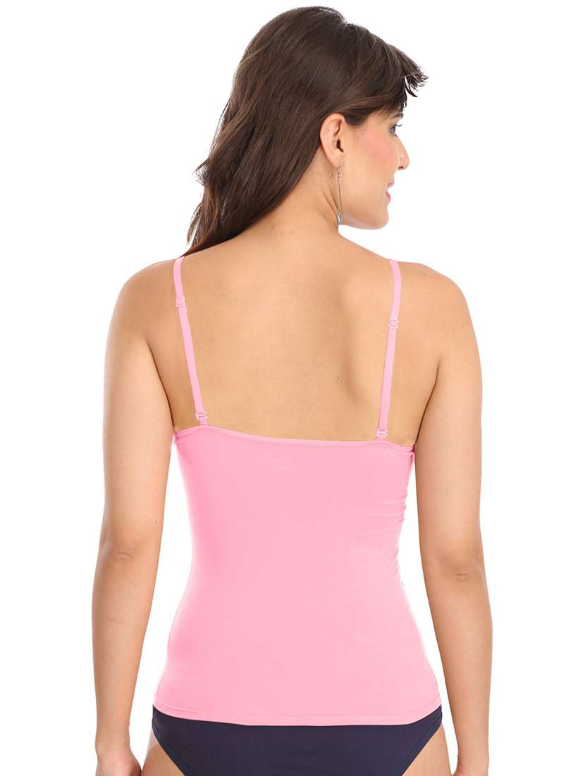 pack of 2 solid camisoles - 21140837 -  Standard Image - 4
