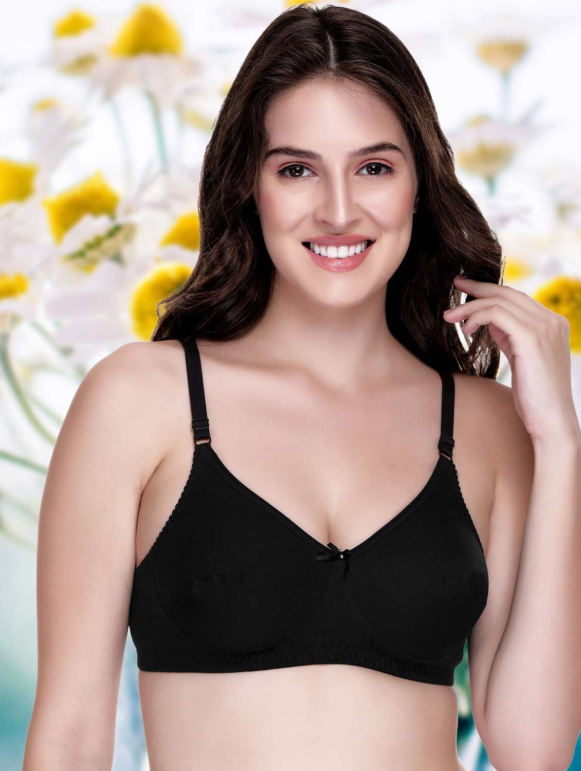 women solid set of 2 minimizer bra - 21140944 -  Standard Image - 1