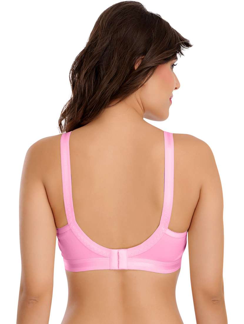 women multicolored solid set of 2 regular bra - 21141158 -  Standard Image - 6