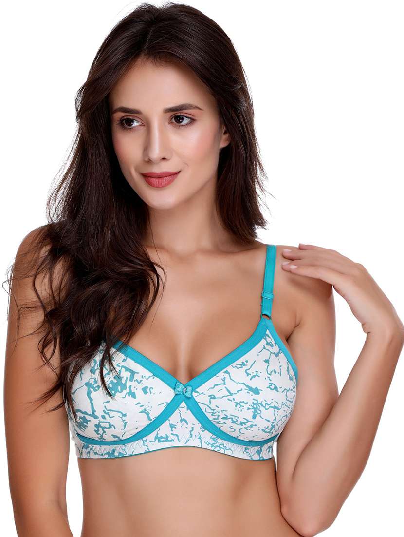women printed regular bra - 21141251 -  Standard Image - 1