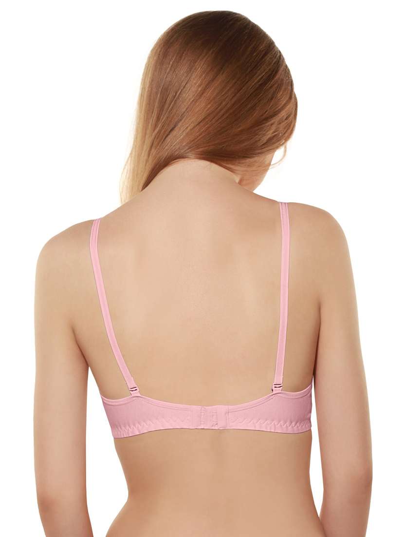 rosewater cotton tshirt bra - 21141347 -  Standard Image - 1