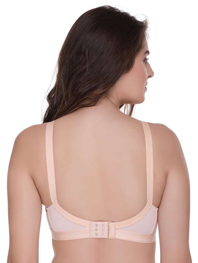 women pack of 2 solid regular bra - 21141364 -  Standard Image - 4