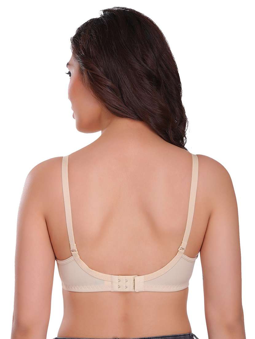 women set of 2 solid regular bra - 21141379 -  Standard Image - 4