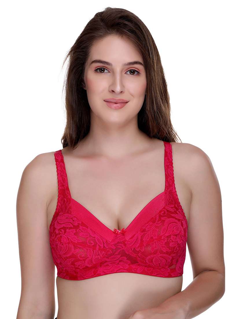 women pack of 2 self-designed regular bra - 21141421 -  Standard Image - 1