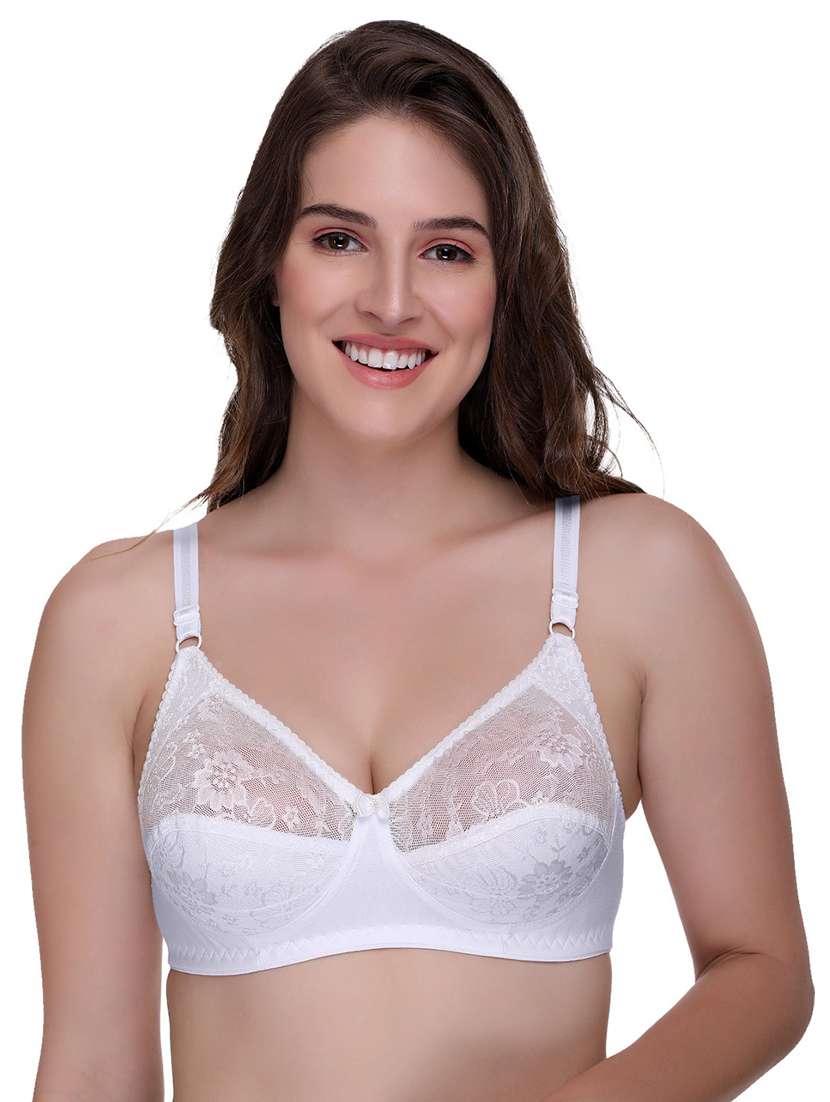 women multicolored self-designed set of 2 regular bra - 21141495 -  Standard Image - 1