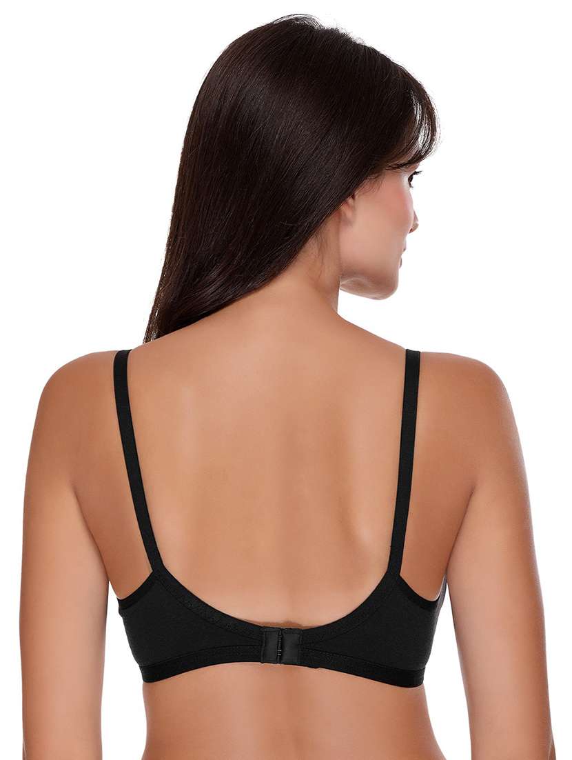 women pack of 2 solid bra - 21142144 -  Standard Image - 4