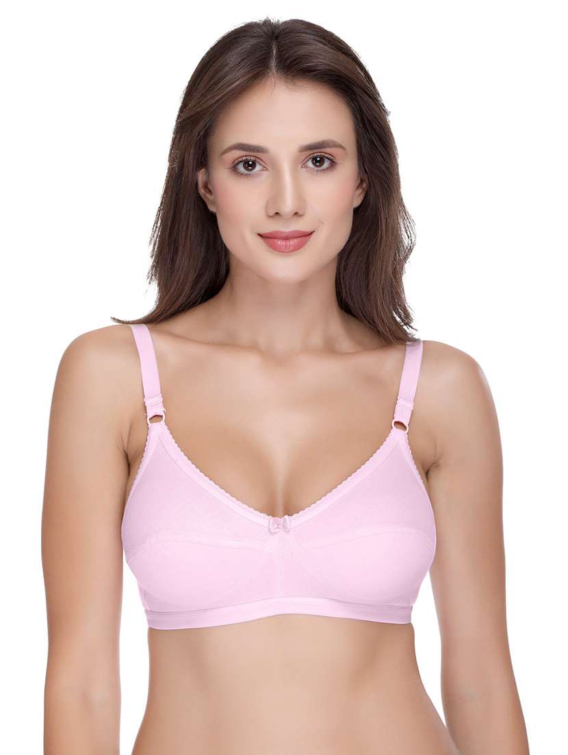 women pack of 2 solid bra - 21142175 -  Standard Image - 1