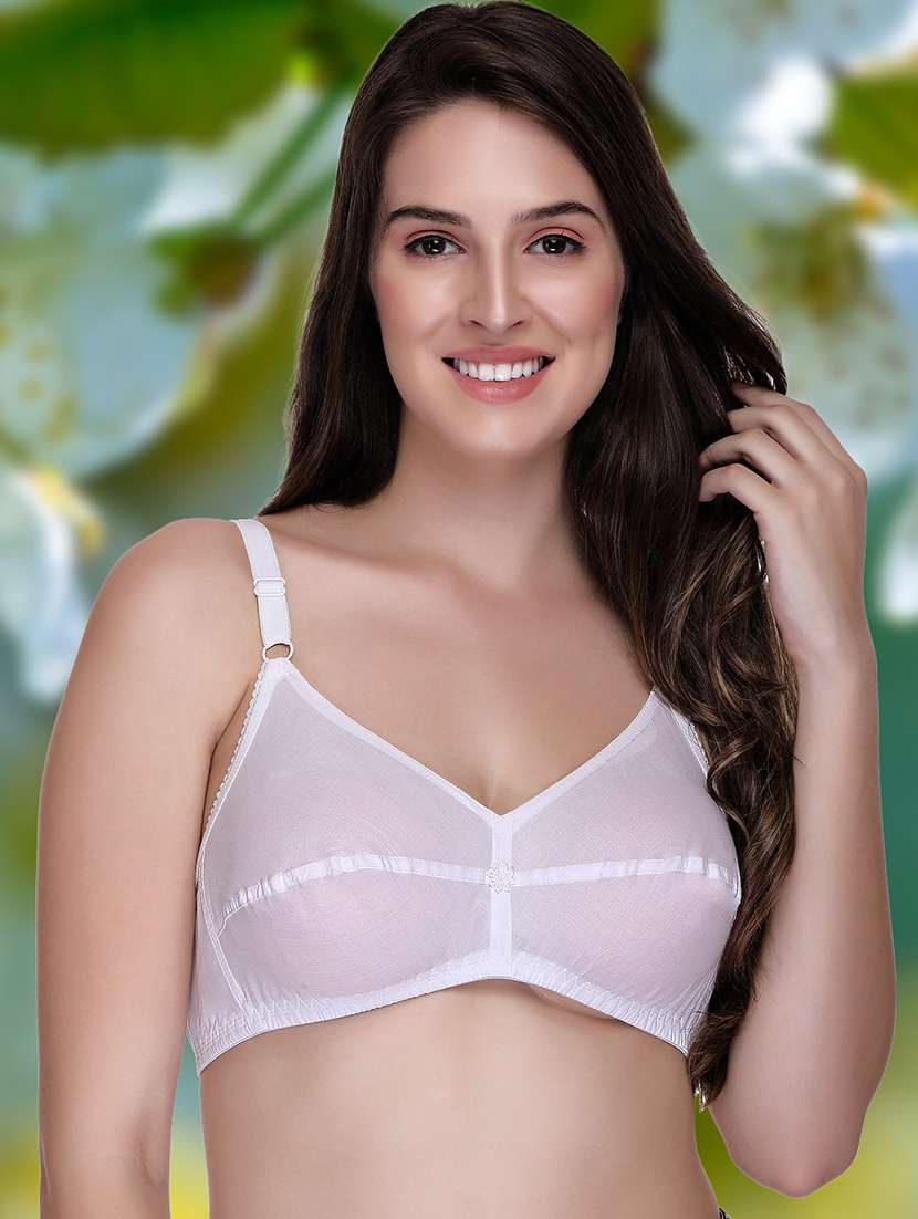 women pack of 2 solid bra - 21142213 -  Standard Image - 1