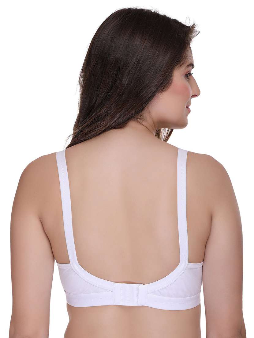 women pack of 2 solid bra - 21142214 -  Standard Image - 4