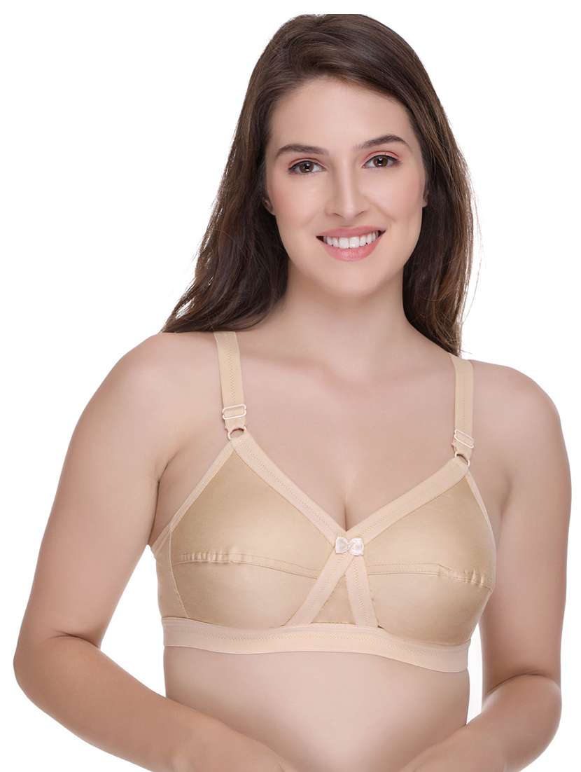 women pack of 2 solid bra - 21142219 -  Standard Image - 1