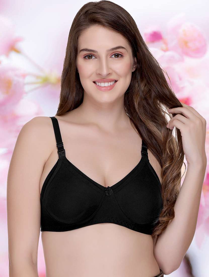 women pack of 2 solid bra - 21142265 -  Standard Image - 1