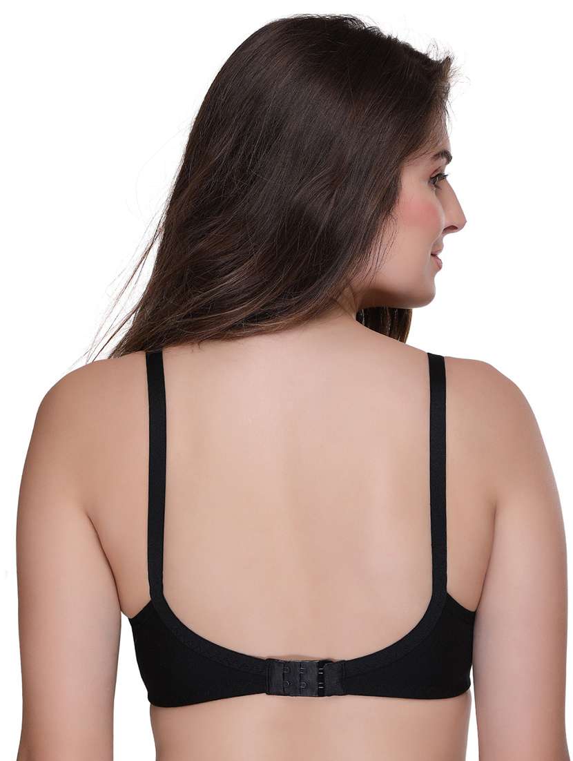 women pack of 2 solid bra - 21142265 -  Standard Image - 4