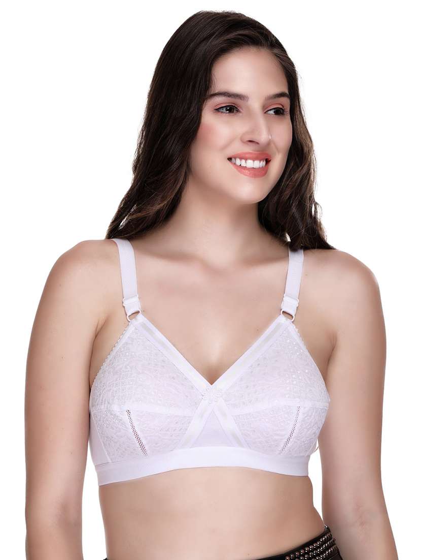 women pack of 2 solid bra - 21142269 -  Standard Image - 1