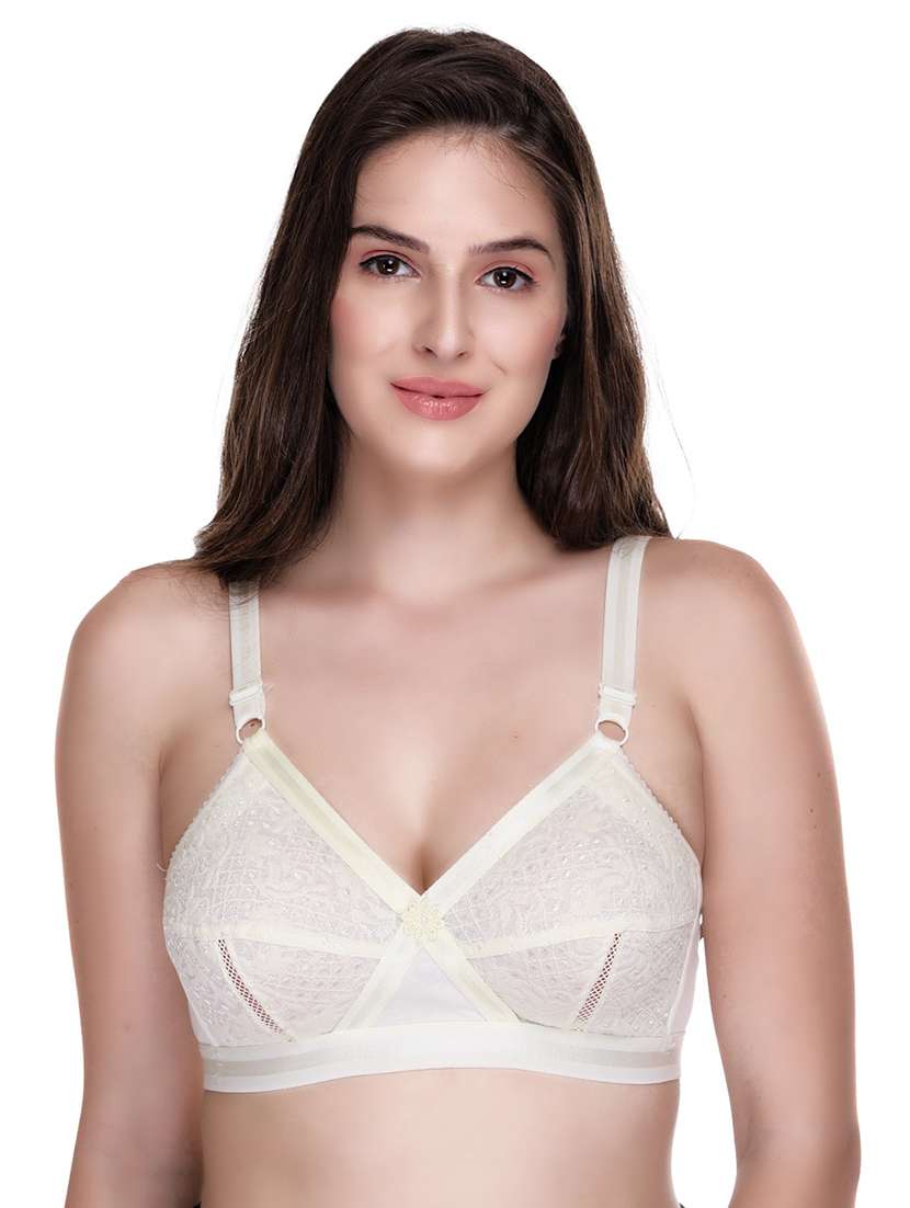 women pack of 2 solid bra - 21142275 -  Standard Image - 1