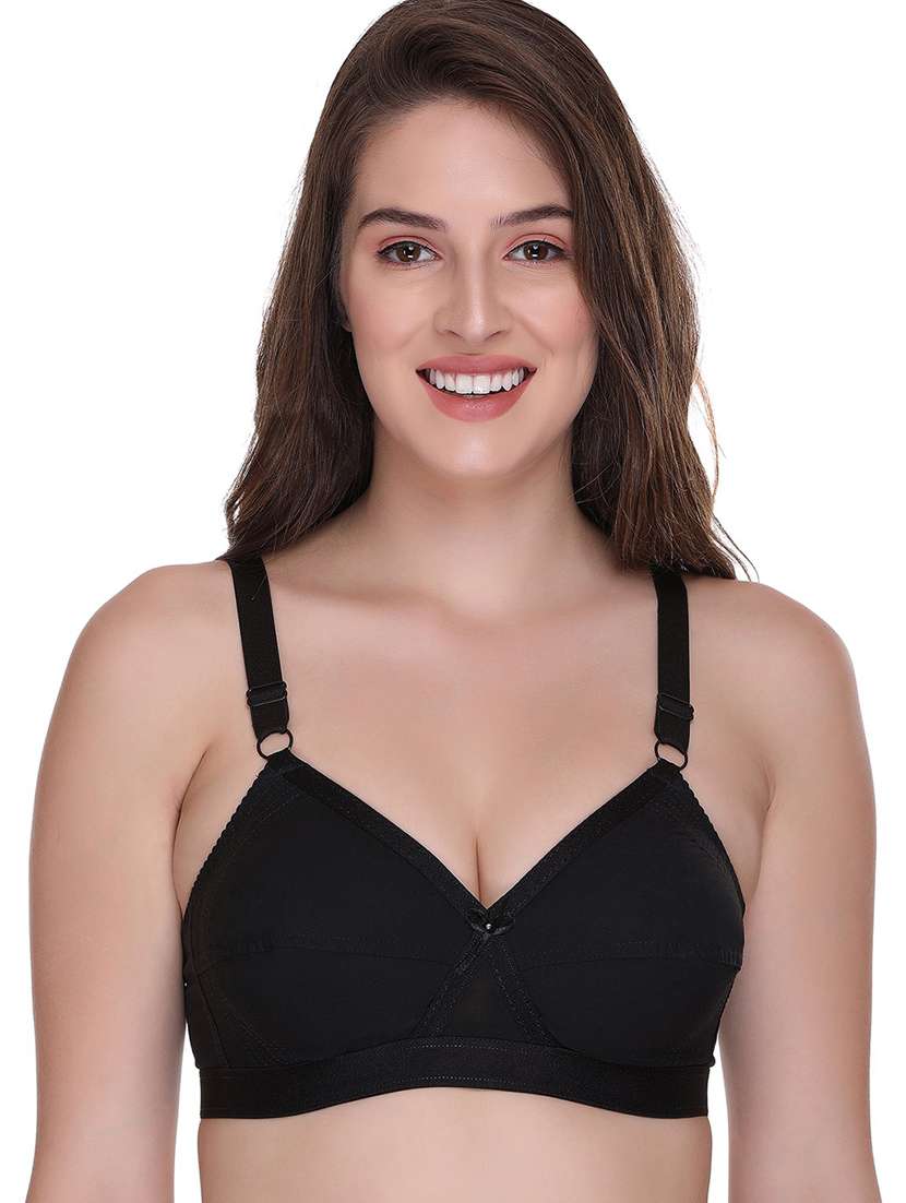 pack of 3 solid bras  - 21142312 -  Standard Image - 1