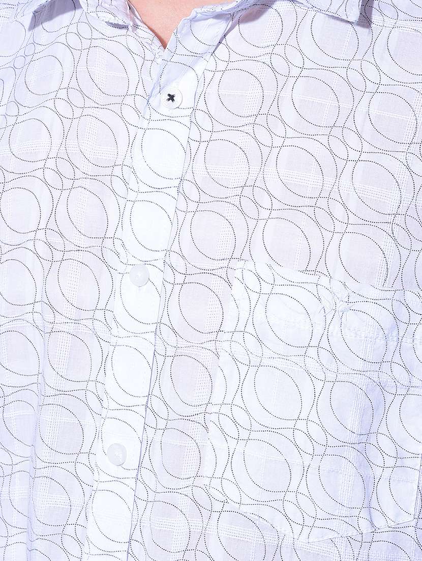 men collared long sleeve casual shirt - 21142647 -  Standard Image - 4