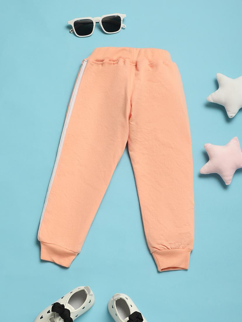 girls side tape cotton jogger - 21143116 -  Standard Image - 1