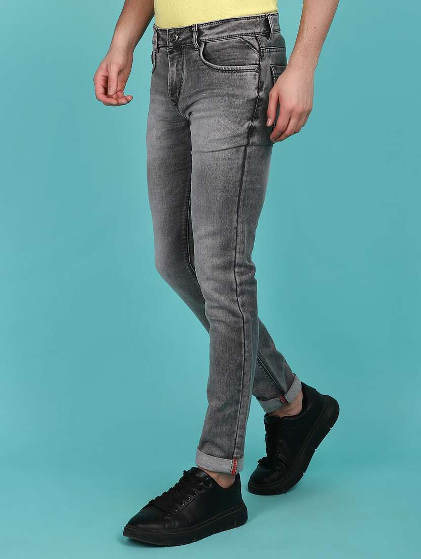 grey denim jeans - 21143183 -  Standard Image - 1