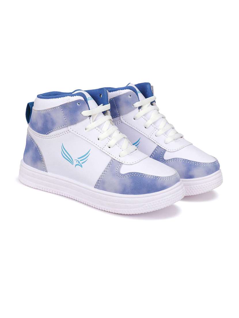 blue lace up sneakers - 21143557 -  Standard Image - 1