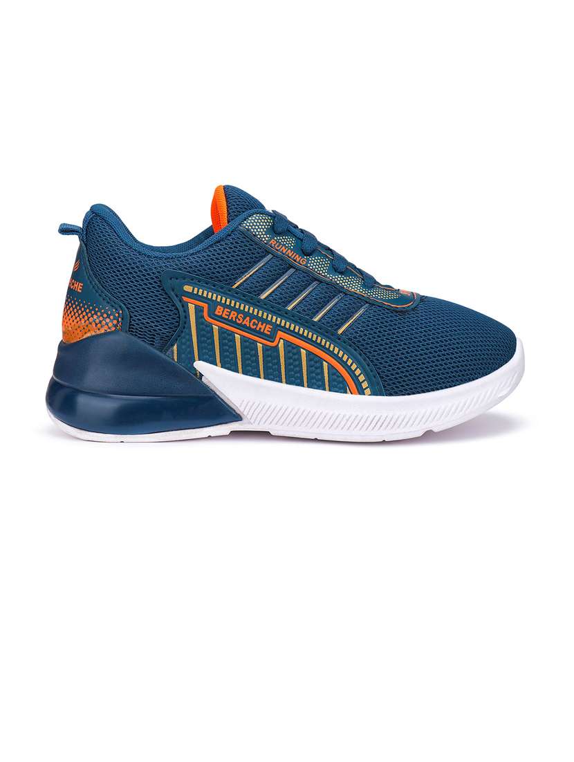 blue lace up sports shoes - 21143561 -  Standard Image - 1