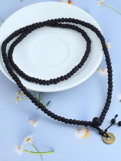 black wood choker necklace - 21143583 - Standard Image - 0