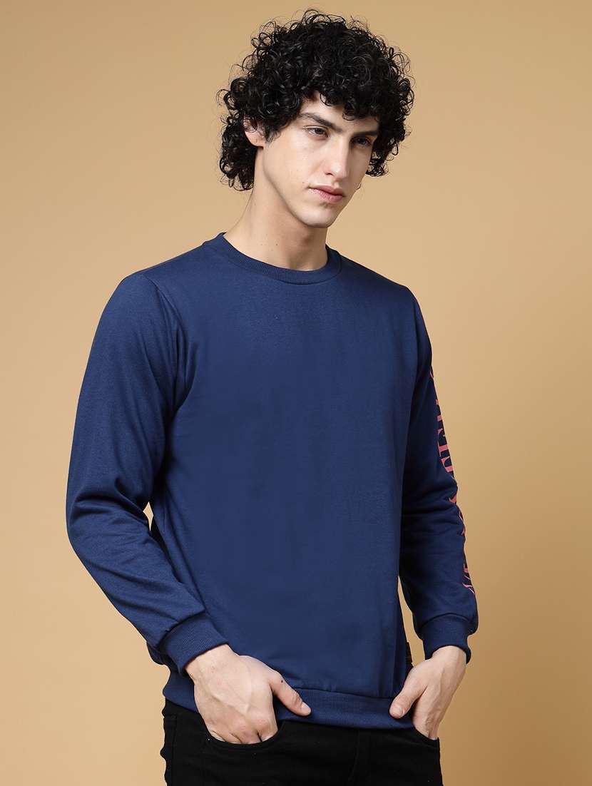 men placement print sweatshirt - 21143724 - Standard Image - 1