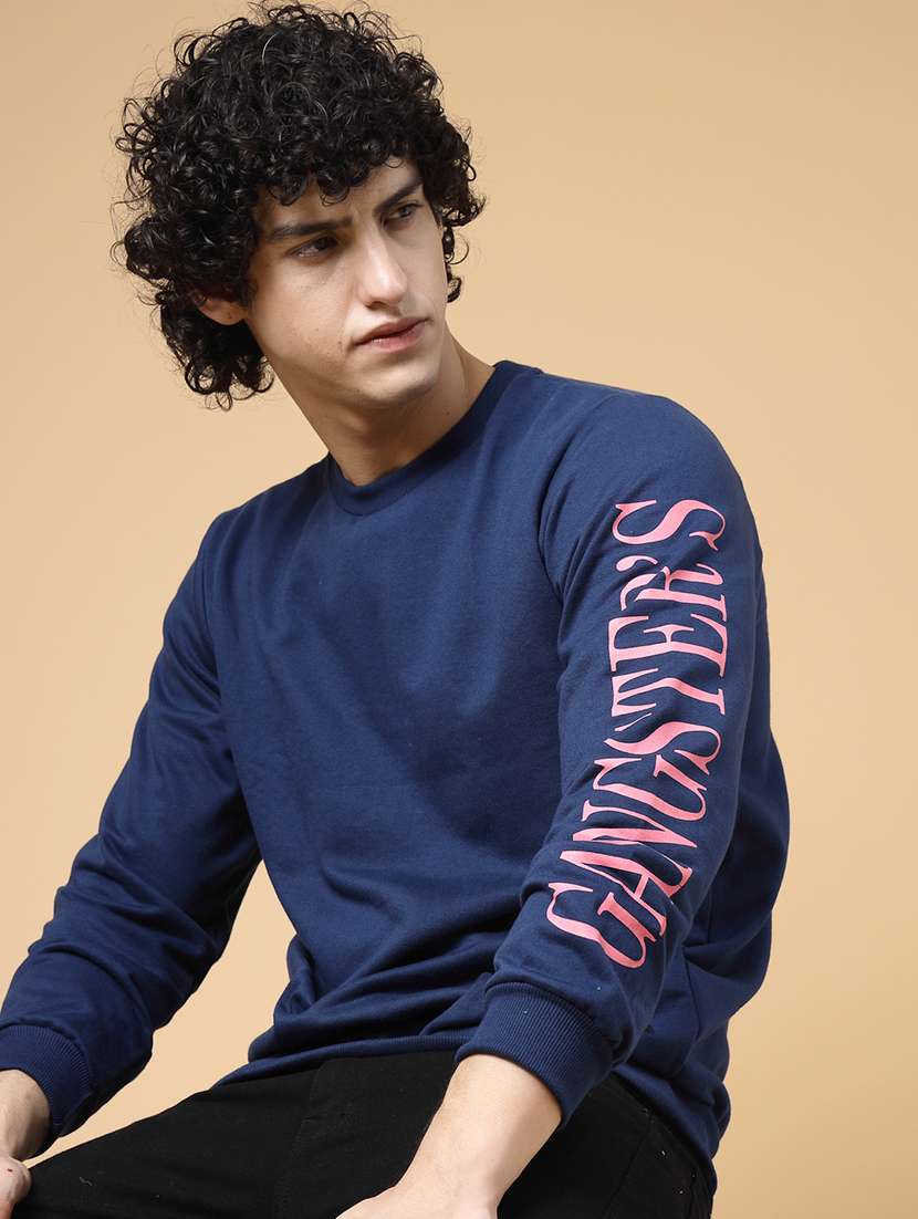 men placement print sweatshirt - 21143724 - Standard Image - 4